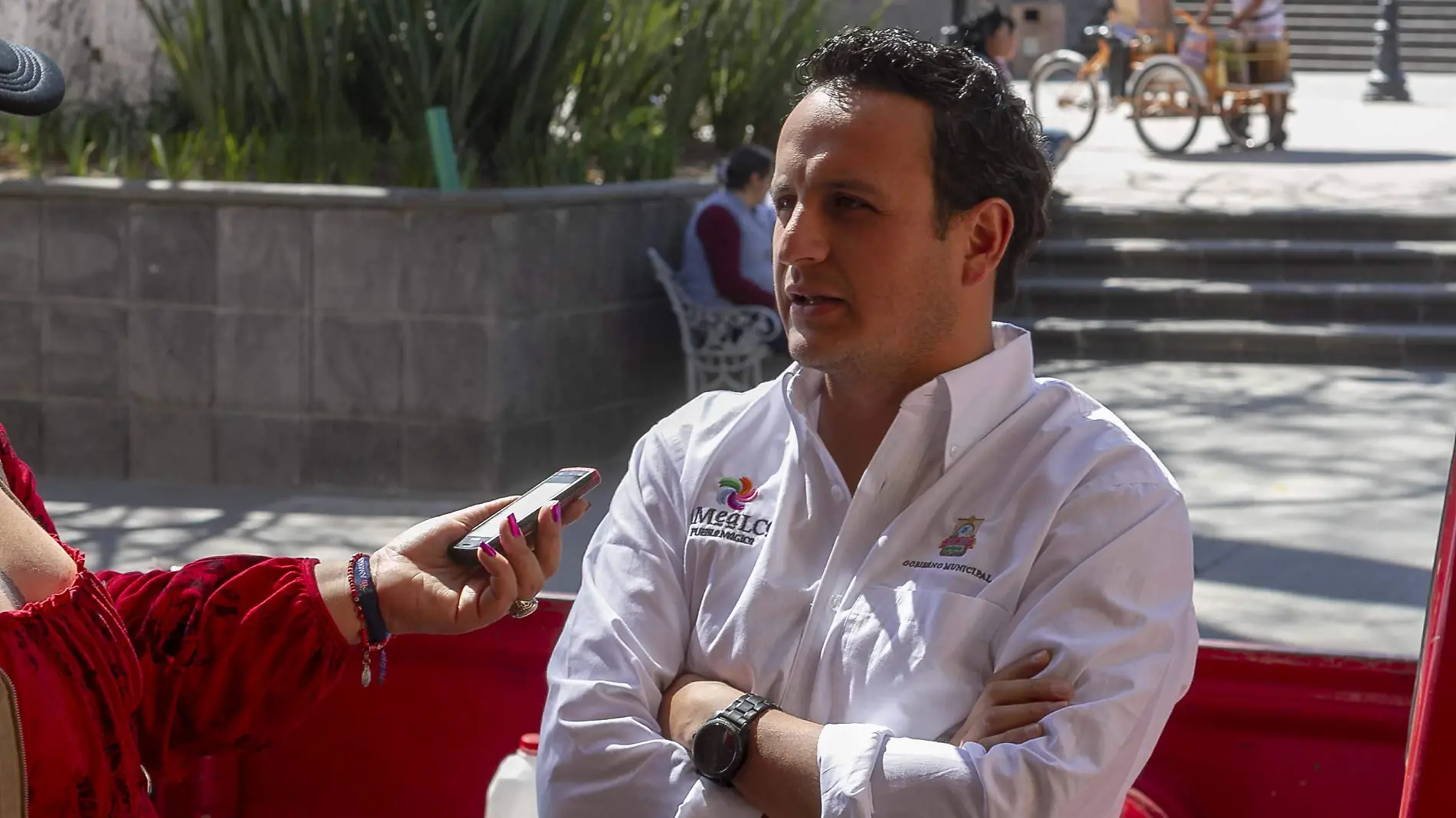 Mauricio Bárcenas Arellano, coordinador de Turismo en Amealco.